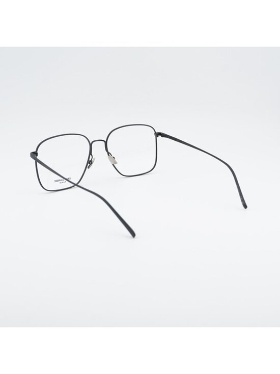 Saint Laurent SL491 004 Eyeglasses Matte Black 55mm Square Frame main image 10